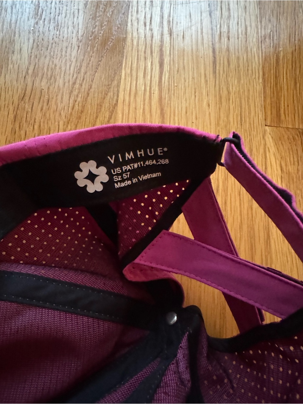 Pink Performance Baseball Cap - Picture 4 of 4